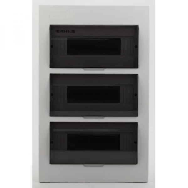 Бокс встраиваемый ЩРВ-П-36 36мод. IP41 пластик SIMPLE NO-box_simple-plastic_36_flush BOXF36 Эра Б0041517 ТехноИмпульс