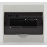 Бокс ЩРН-П-10 мод. навесной пластик IP41 SIMPLE NO-box_simple-plastic_10_surface ЭРА Б0041524 ТехноИмпульс