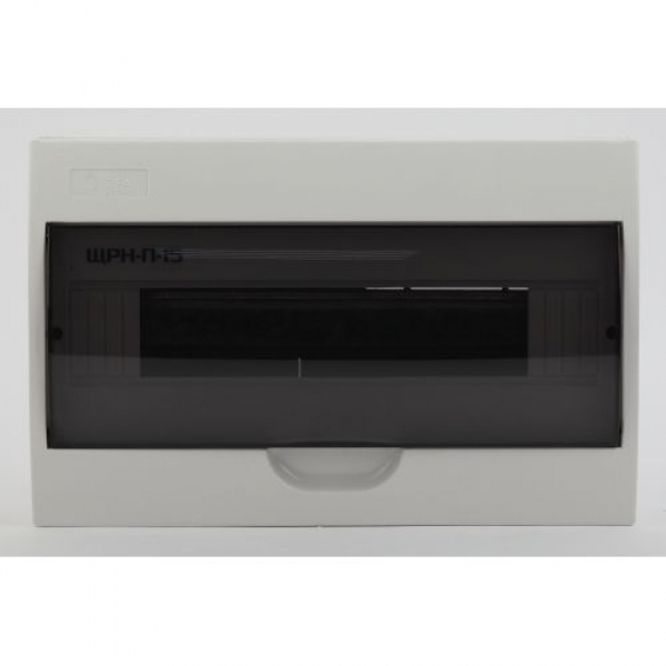 Бокс ЩРН-П-15 мод. навесной пластик IP41 SIMPLE NO-box_simple-plastic_15_surface ЭРА Б0041526 ТехноИмпульс