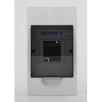 Бокс ЩРН-П-4 мод. навесной пластик IP41 SIMPLE NO-box_simple-plastic_4_surface ЭРА Б0041521 ТехноИмпульс