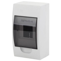 Бокс ЩРН-П-4 мод. навесной пластик IP41 SIMPLE NO-box_simple-plastic_4_surface ЭРА Б0041521 ТехноИмпульс