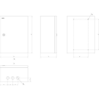 Корпус металлический ЩМП-04 SIMPLE 400х300х175 IP31 NO_SIMPLE_SHMP-04_IP31 ЭРА Б0041655 ТехноИмпульс