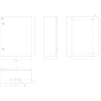 Корпус металлический ЩМП-06 SIMPLE 500х400х175 IP31 NO_SIMPLE_SHMP-06_IP31 ЭРА Б0041657 ТехноИмпульс