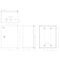 Корпус металлический ЩМПг-00 290х220х155 IP54 NO_SIMPLE_STM_SHMPg-00_IP54 ЭРА Б0041664 ТехноИмпульс
