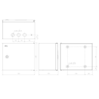 Корпус металлический ЩМПг-02 250х300х175 IP54 NO_SIMPLE_STM_SHMPg-02_IP54 ЭРА Б0041665 ТехноИмпульс