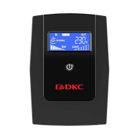 Источник бесперебойного питания ИБП Info LCD 600В.А IEC C13 (3) USB + RJ45 DKC INFOLCD600I ТехноИмпульс