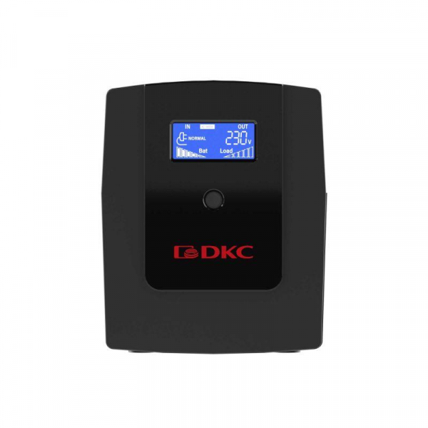 Источник бесперебойного питания ИБП Info LCD 1200В.А IEC C13 (4) USB + RJ45 DKC INFOLCD1200I ТехноИмпульс