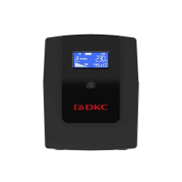 Источник бесперебойного питания ИБП Info LCD 1200В.А IEC C13 (4) USB + RJ45 DKC INFOLCD1200I ТехноИмпульс