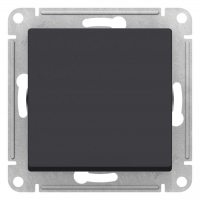 Переключатель проходной 1-кл. СП AtlasDesign Aqua 10А IP44 (сх. 6) 10AX механизм карбон SE ATN441061 ТехноИмпульс