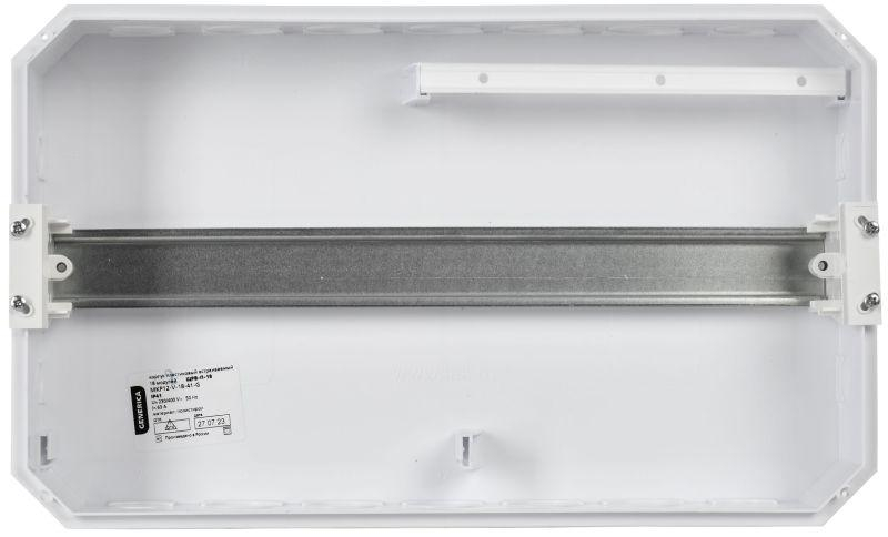 Бокс ЩРВ-П-18 мод. встраив. пластик IP41 GENERICA MKP12-V-18-41-G ТехноИмпульс