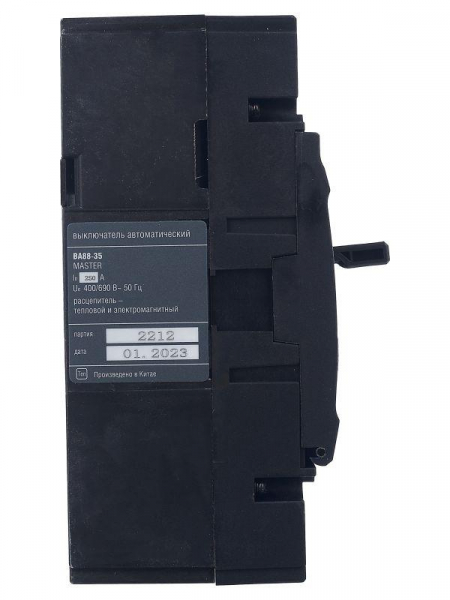 Выключатель автоматический 3п 250А 35кА ВА88-35 MASTER IEK SVA30-3-0250-02 ТехноИмпульс