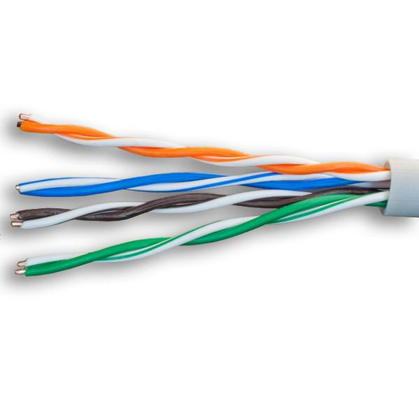 Кабель витая пара U/UTP кат.5E 4х2х24AWG solid Cu LSZH нг(А)-HF In. Standard (м) SUPRLAN 01-0320-1 ТехноИмпульс