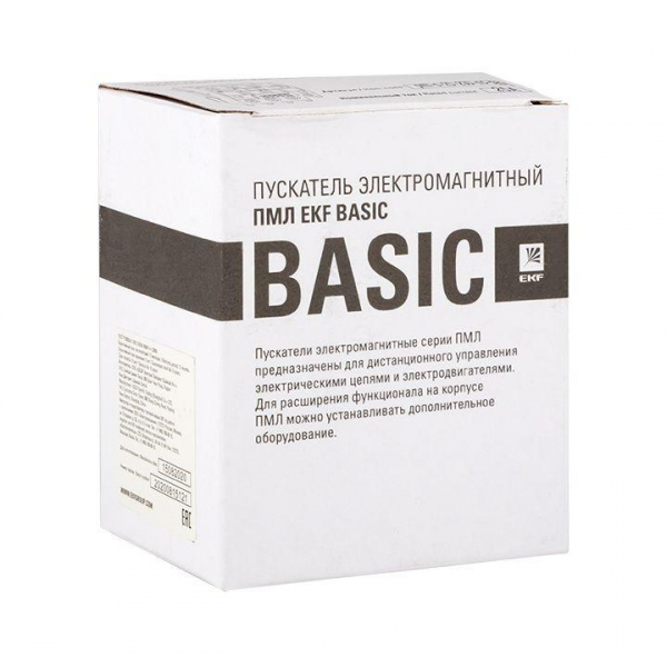 Пускатель ПМЛ-2160ДМ 25А кат. 230В AC Basic EKF pml-s-25-230-basic ТехноИмпульс