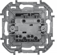 Выключатель 2-кл. Inspiria 10А IP20 250В 10AX механизм антрацит IEK 673623 ТехноИмпульс
