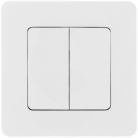 Выключатель 2-кл. Inspiria 10А IP20 250В 10AX механизм бел. IEK 673620 ТехноИмпульс