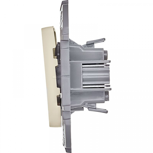 Выключатель 2-кл. Inspiria 10А IP20 250В 10AX механизм сл. кость IEK 673621 ТехноИмпульс