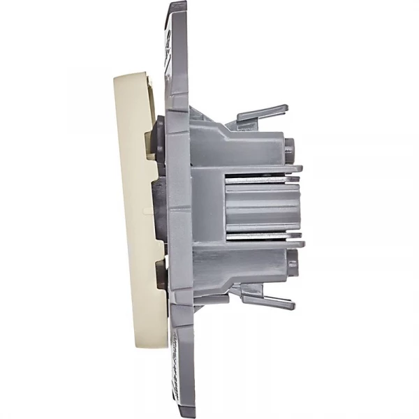 Выключатель 2-кл. Inspiria 10А IP20 250В 10AX механизм сл. кость IEK 673621 ТехноИмпульс