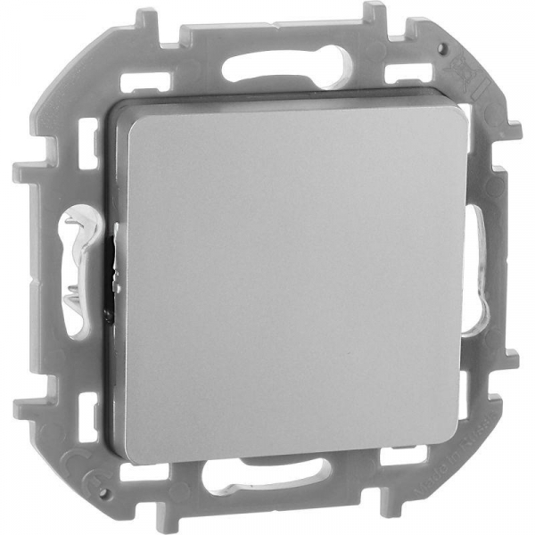 Выключатель 1-кл. Inspiria 10А IP20 250В 10AX механизм алюм. IEK 673602 ТехноИмпульс