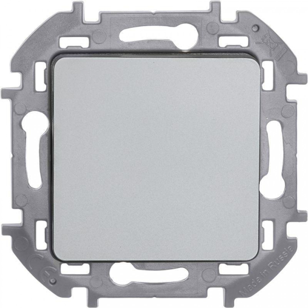 Выключатель 1-кл. Inspiria 10А IP20 250В 10AX механизм алюм. IEK 673602 ТехноИмпульс