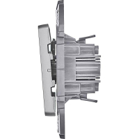 Выключатель 1-кл. Inspiria 10А IP20 250В 10AX механизм алюм. IEK 673602 ТехноИмпульс