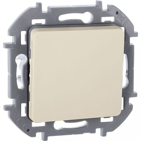 Выключатель 1-кл. Inspiria 10А IP20 250В 10AX механизм сл. кость IEK 673601 ТехноИмпульс