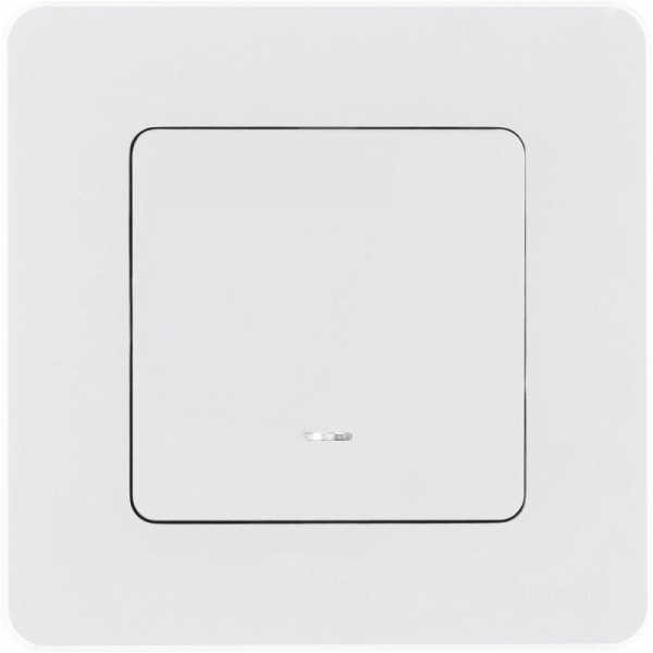 Выключатель 1-кл. Inspiria 10А IP20 250В 10AX с подсветкой/индикацией механизм бел. IEK 673610 ТехноИмпульс