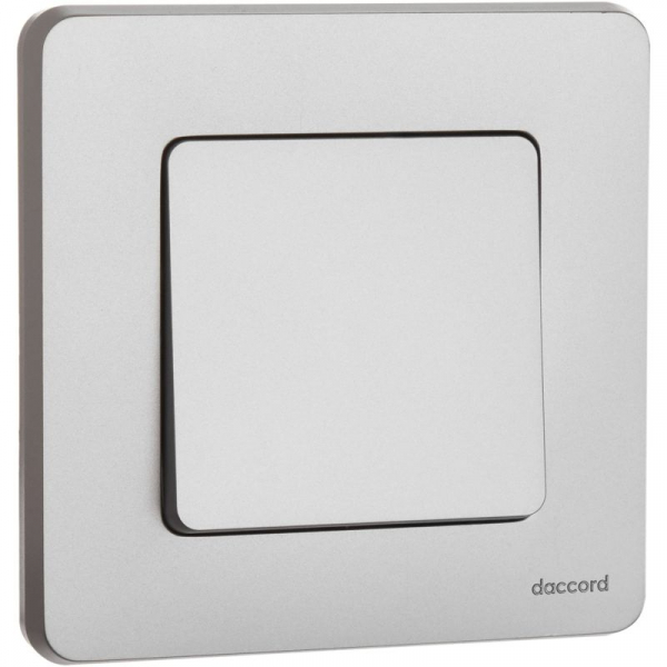 Переключатель 1-кл. Inspiria 10А IP20 250В 10AX механизм алюм. IEK 673652 ТехноИмпульс