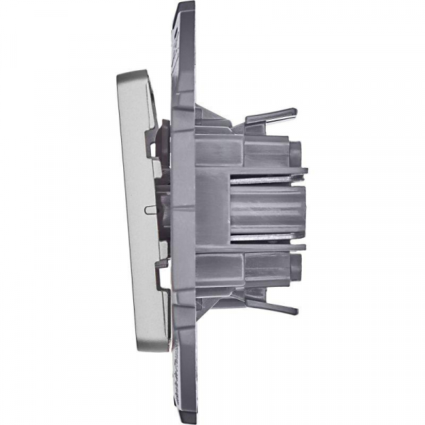 Переключатель 1-кл. Inspiria 10А IP20 250В 10AX механизм алюм. IEK 673652 ТехноИмпульс