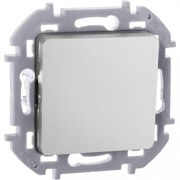 Переключатель 1-кл. Inspiria 10А IP20 250В 10AX механизм алюм. IEK 673652 ТехноИмпульс