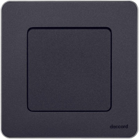 Переключатель 1-кл. Inspiria 10А IP20 250В 10AX механизм антрацит IEK 673653 ТехноИмпульс