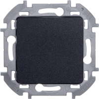 Переключатель 1-кл. Inspiria 10А IP20 250В 10AX механизм антрацит IEK 673653 ТехноИмпульс