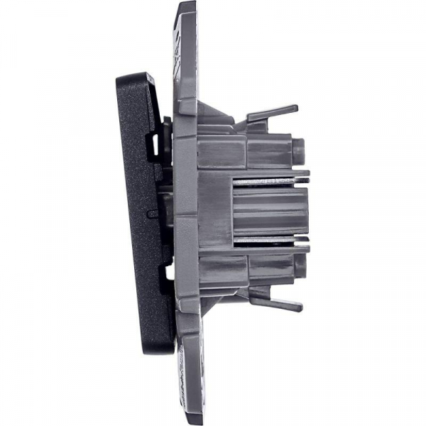 Переключатель 1-кл. Inspiria 10А IP20 250В 10AX механизм антрацит IEK 673653 ТехноИмпульс