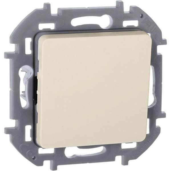 Переключатель 1-кл. Inspiria 10А IP20 250В 10AX механизм сл. кость IEK 673651 ТехноИмпульс