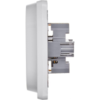 Розетка Inspiria 16А 250В 2х2P+E немецк. стандарт бел. IEK 673750 ТехноИмпульс