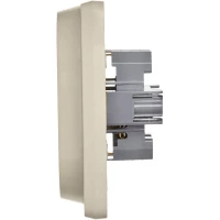 Розетка Inspiria 16А 250В 2х2P+E немецк. стандарт сл. кость IEK 673751 ТехноИмпульс