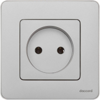 Розетка 1-м СП Inspiria 16А IP20 250В 2P механизм алюм. IEK 673712 ТехноИмпульс