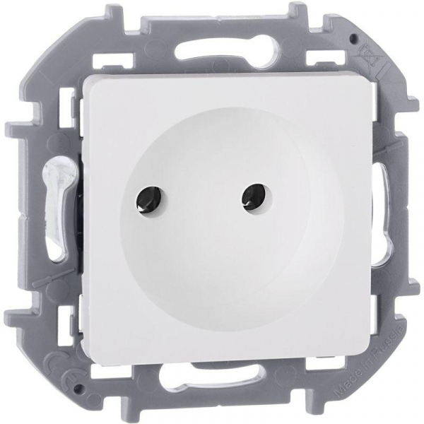 Розетка 1-м СП Inspiria 16А IP20 250В 2P механизм бел. IEK 673710 ТехноИмпульс