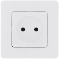 Розетка 1-м СП Inspiria 16А IP20 250В 2P механизм бел. IEK 673710 ТехноИмпульс