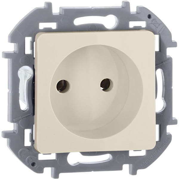 Розетка 1-м СП Inspiria 16А IP20 250В 2P механизм сл. кость IEK 673711 ТехноИмпульс