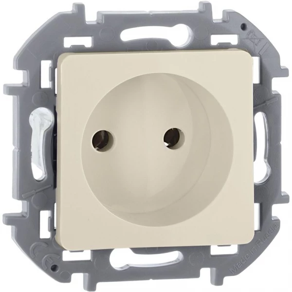 Розетка 1-м СП Inspiria 16А IP20 250В 2P механизм сл. кость IEK 673711 ТехноИмпульс