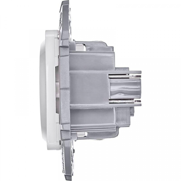 Розетка 1-м СП Inspiria 16А IP20 250В 2P+E немецк. стандарт механизм бел. IEK 673720 ТехноИмпульс