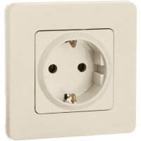 Розетка 1-м СП Inspiria 16А IP20 250В 2P+E немецк. стандарт механизм сл. кость IEK 673721 ТехноИмпульс