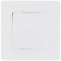 Розетка 1-м СП Inspiria 16А IP44 250В 2P+E защ. шторки с крышкой немецк. стандарт механизм бел. IEK 673740 ТехноИмпульс