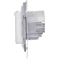 Розетка 1-м СП Inspiria 16А IP44 250В 2P+E защ. шторки с крышкой немецк. стандарт механизм бел. IEK 673740 ТехноИмпульс