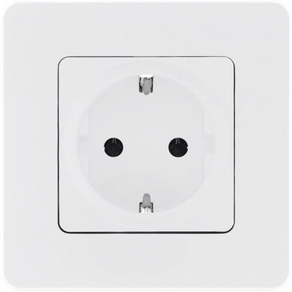 Розетка 1-м СП Inspiria 16А IP20 250В 2P+E защ. шторки немецк. стандарт механизм бел. IEK 673730 ТехноИмпульс