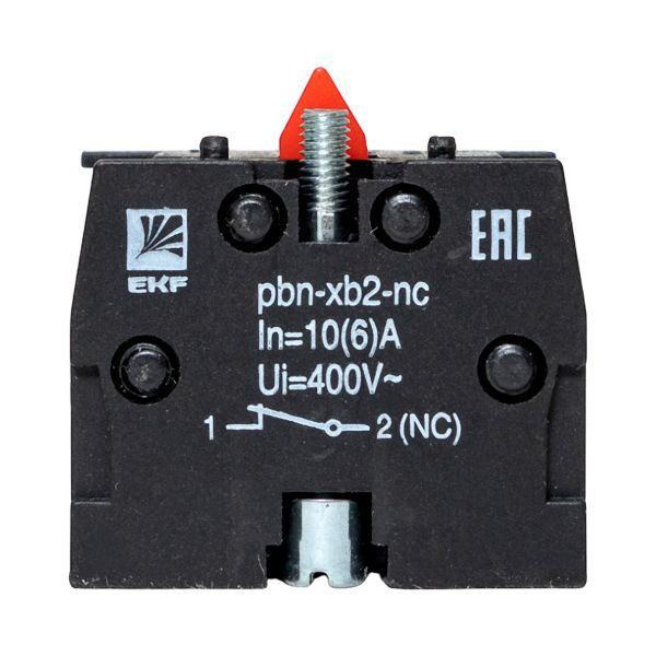 Контакт дополнительный XB-2 NC красн. EKF pbn-xb-2-nc ТехноИмпульс