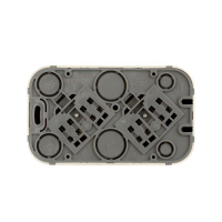 Розетка 2-м ОП Quteo 16А IP20 250В 2х2P+E с заземл. защ. шторки сл. кость IEK 782267 ТехноИмпульс