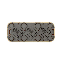 Розетка 3-м ОП Quteo 16А IP20 250В 3х2P+E с заземл. защ. шторки дерево IEK 782288 ТехноИмпульс