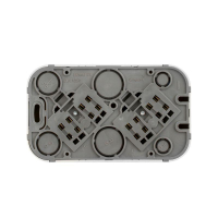 Розетка 2-м ОП Quteo 16А IP20 250В 2х2P без заземл. без защ. шторок бел. IEK 782231 ТехноИмпульс