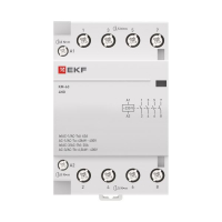 Контактор модульный КМ 63А 4NО 3 мод. 184-253В EKF km-3-63-40 ТехноИмпульс